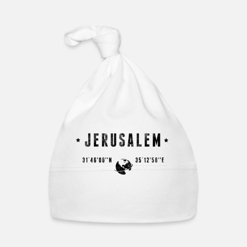 Jérusalem Baby Bio-Mütze