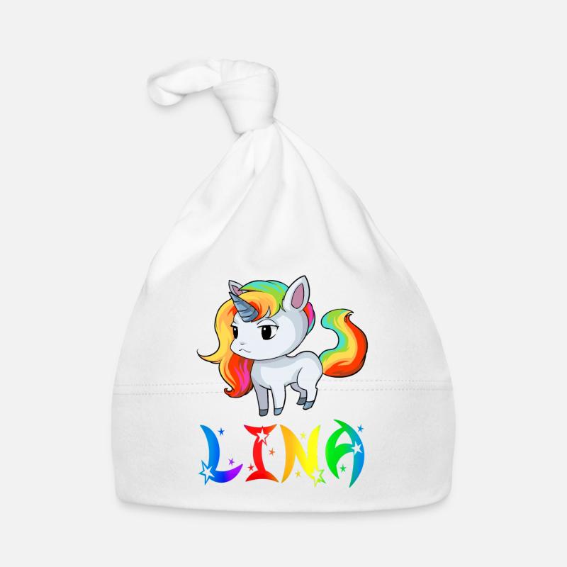 Lina Einhorn Baby Bio-Mütze