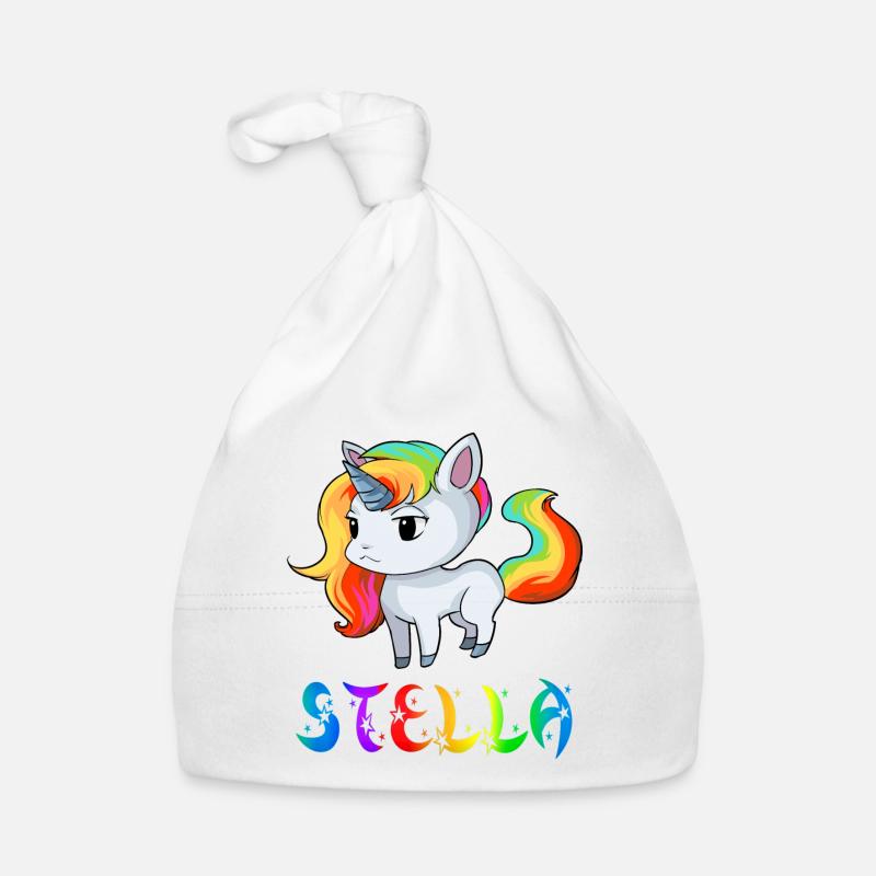 Stella Einhorn Baby Bio-Mütze