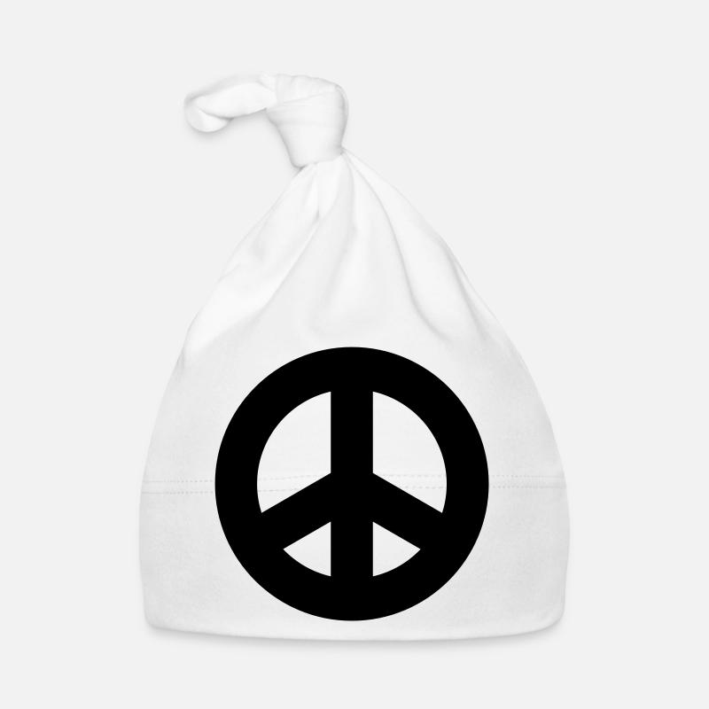 Signe de paix Bonnet bio Bébé