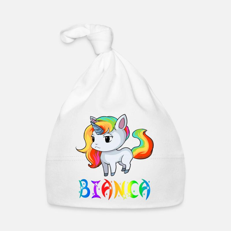 Einhorn Bianca Baby Bio-Mütze