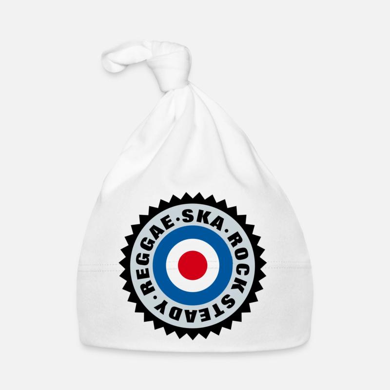 Ska, Rock Steady, Reggae Mod Target Baby Bio-Mütze