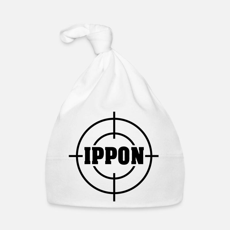 Target Ippon Judo Vektor Baby Bio-Mütze