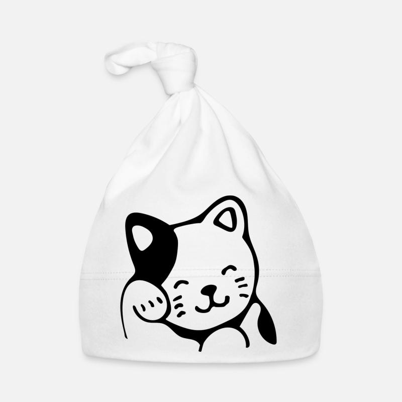 cat Organic Baby Cap