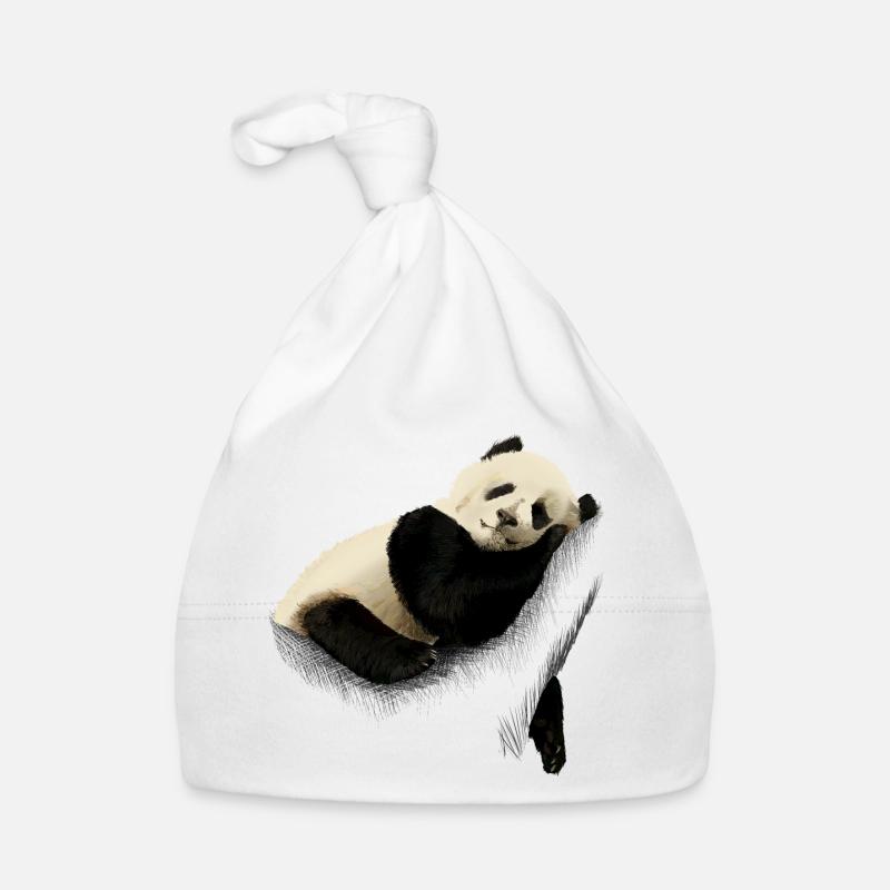 Panda Bonnet bio Bébé