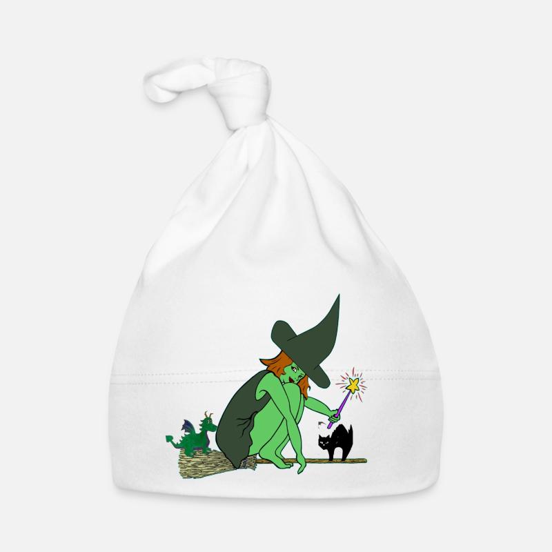 witch Organic Baby Cap
