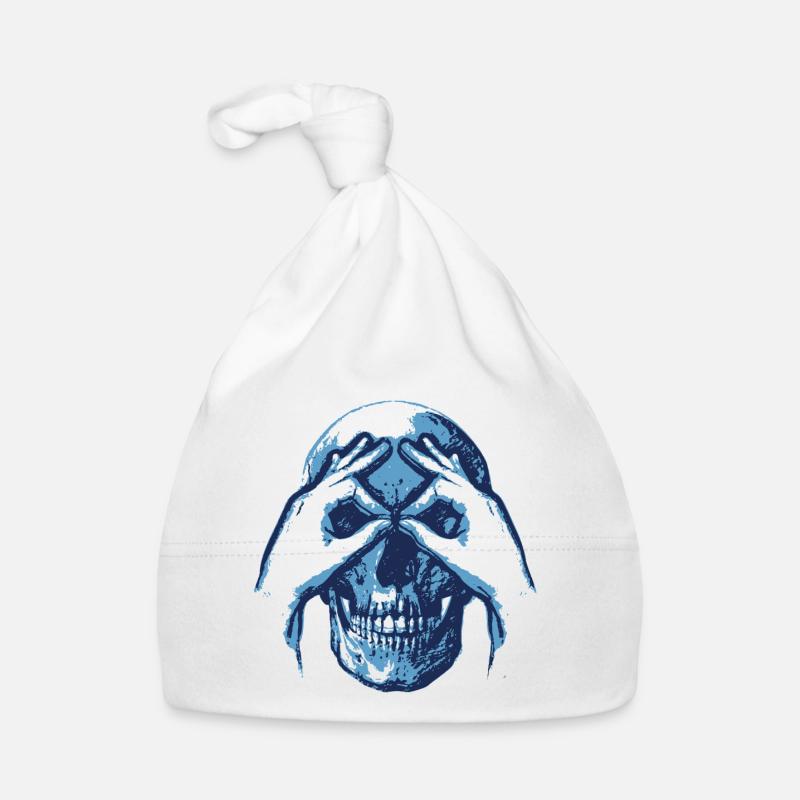 Skull - Cuckoo - Gift Organic Baby Cap