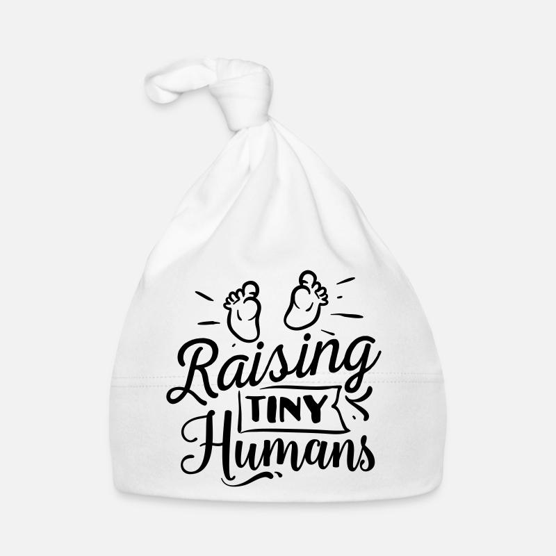 Raising tiny humans Organic Baby Cap