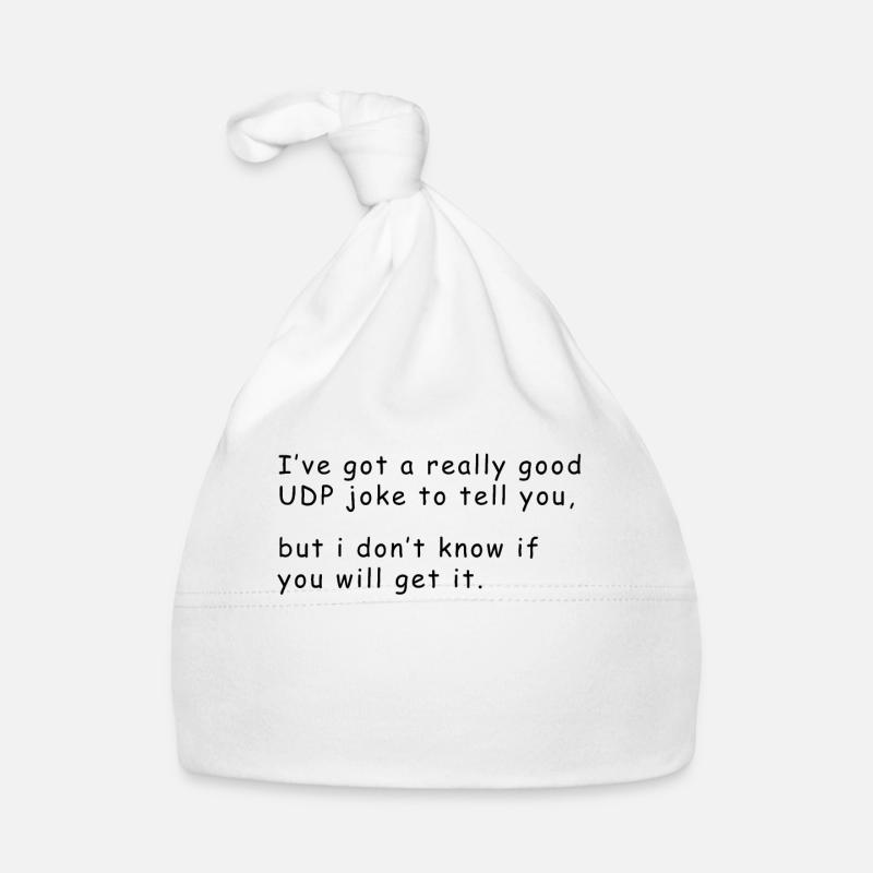 Blague informatique Bonnet bio Bébé