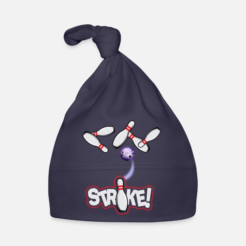 Bowling Strike Baby Bio-Mütze