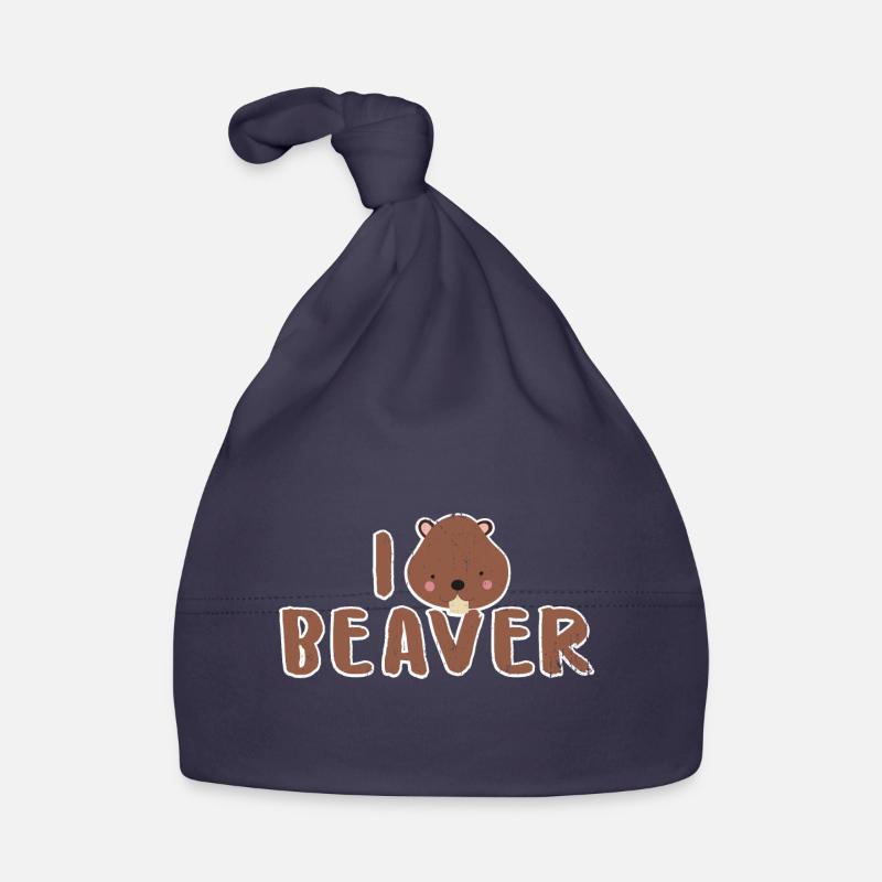 beaver Organic Baby Cap