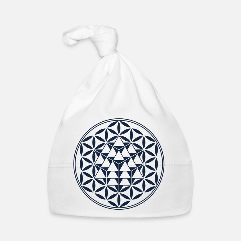 Vector Equilibrium, Sacred Geometry Organic Baby Cap