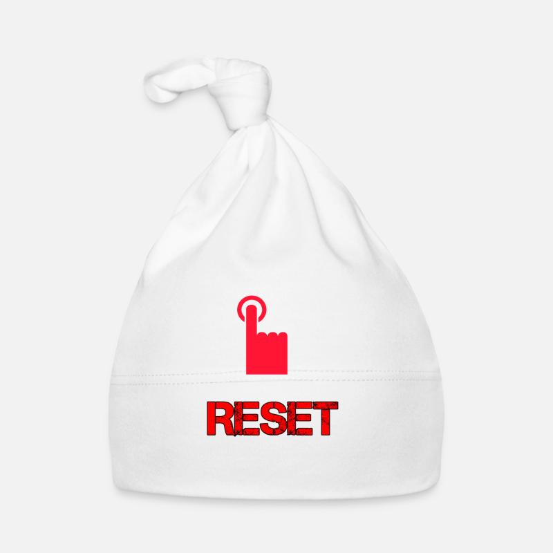 Restart button Organic Baby Cap