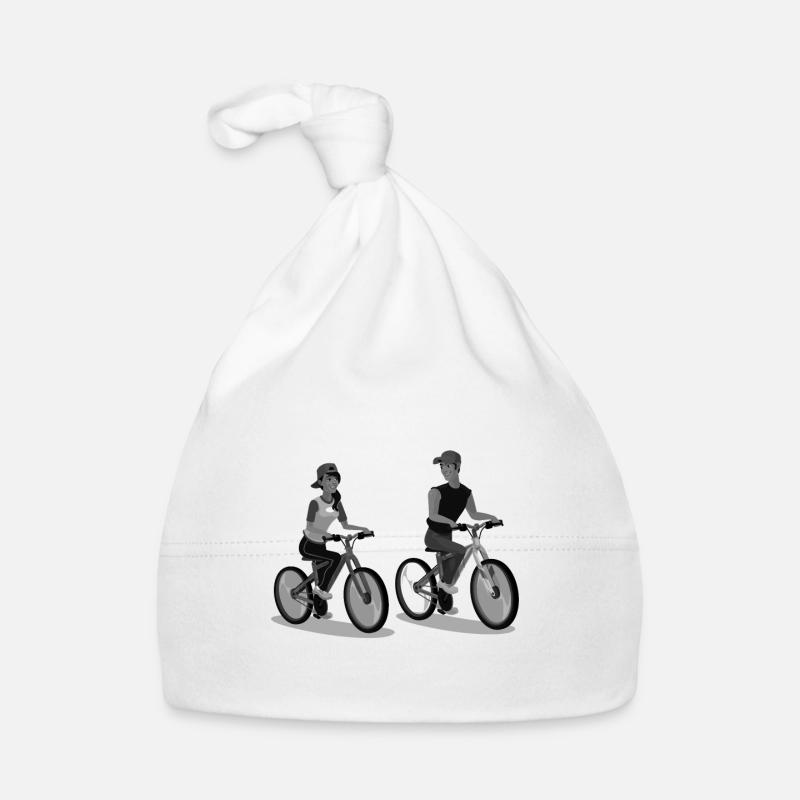 Faire du vélo Bonnet bio Bébé