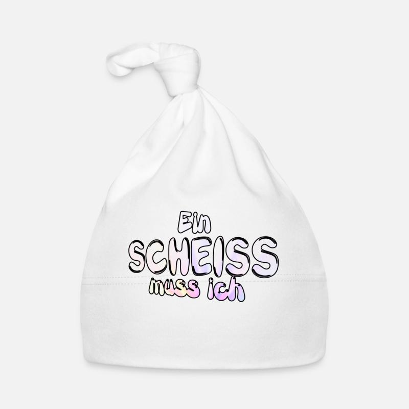 A shit I must say funny Organic Baby Cap