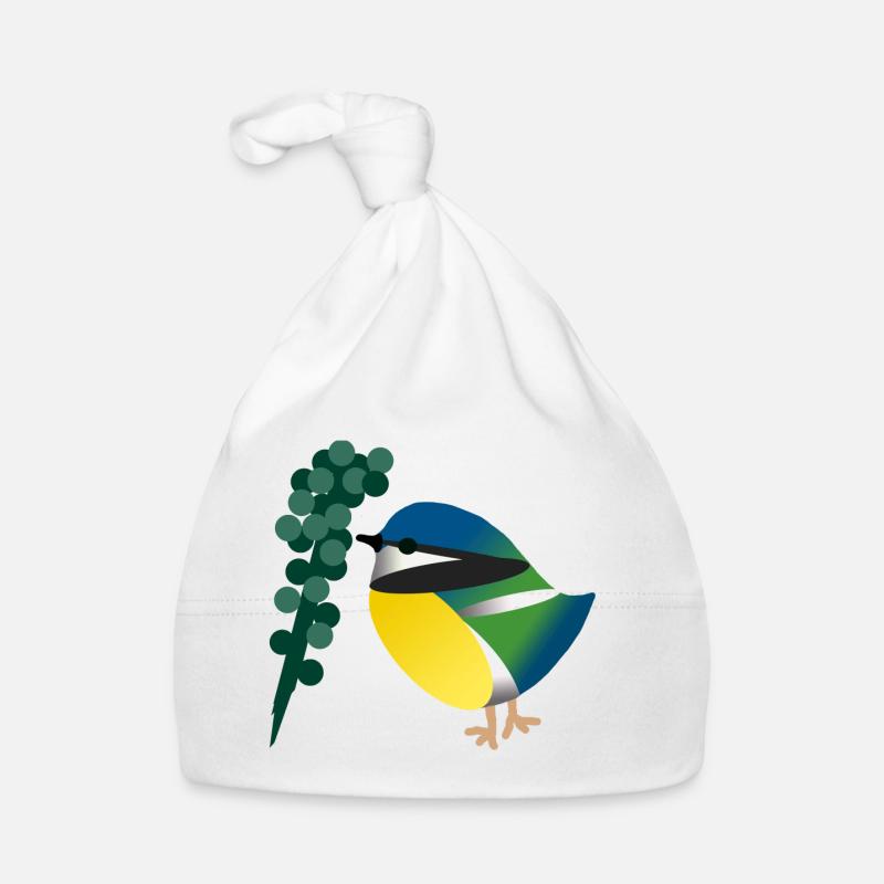 vogel Baby Bio-Mütze