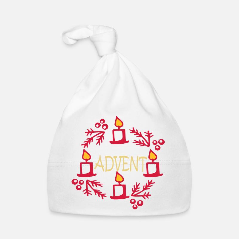 Advent Baby Bio-Mütze