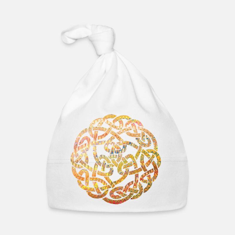 Celtic knot 5 e 37 Organic Baby Cap