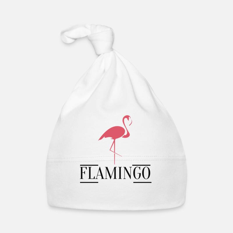 Flamingo Baby Bio-Mütze