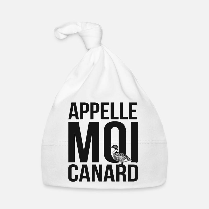 Canard Coloré Expressionniste Bonnet bio Bébé