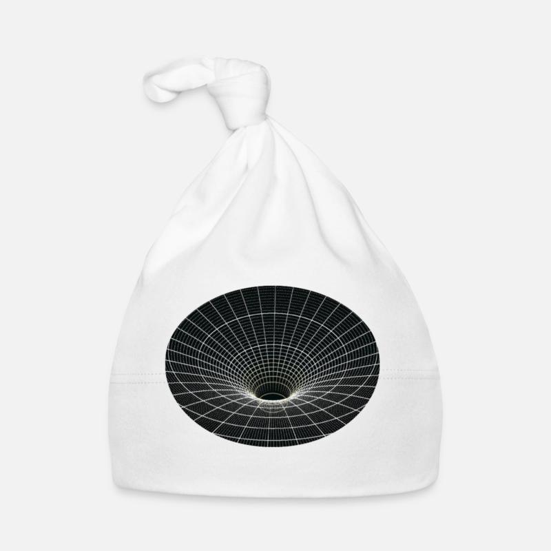 Vortex Grid Wormhole Organic Baby Cap