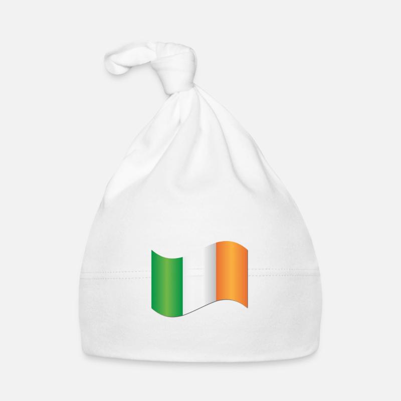 Irish Flag Organic Baby Cap