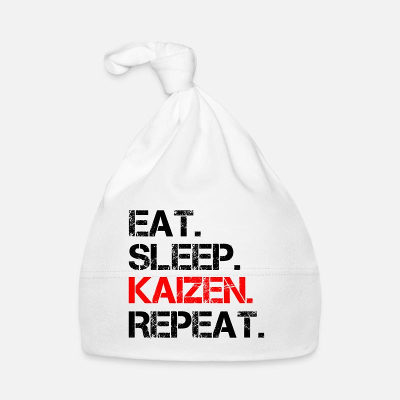 Kaizen Kai change change improve Organic Baby Cap