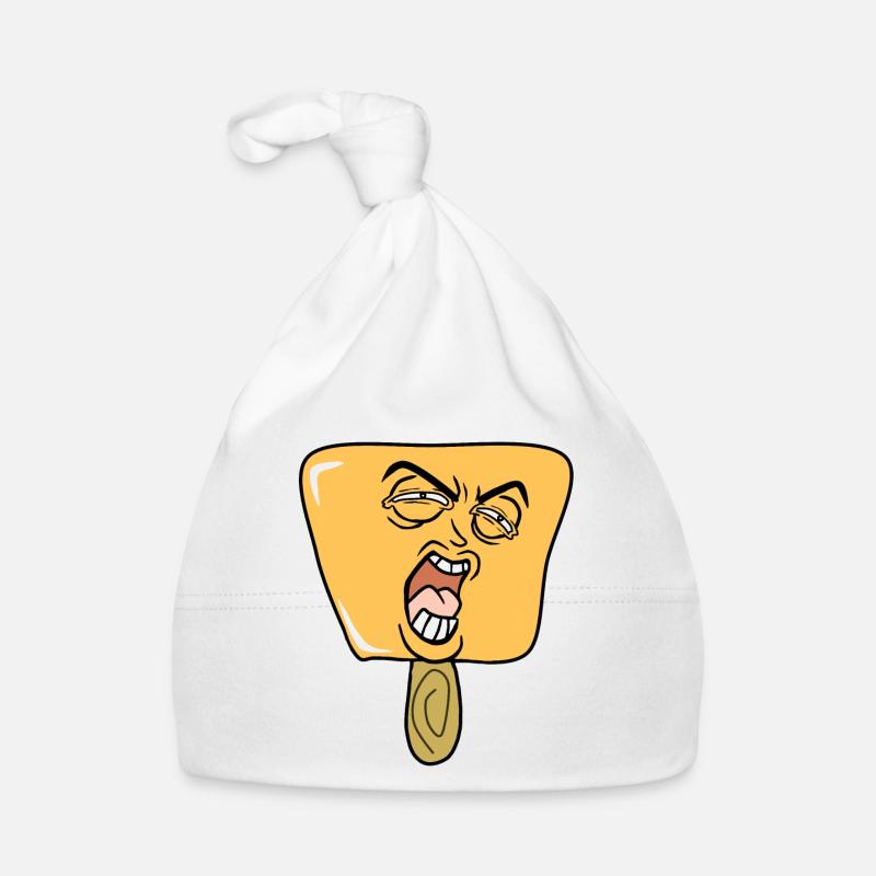 Popsicles Orange Cartoon Comic Bonnet bio Bébé