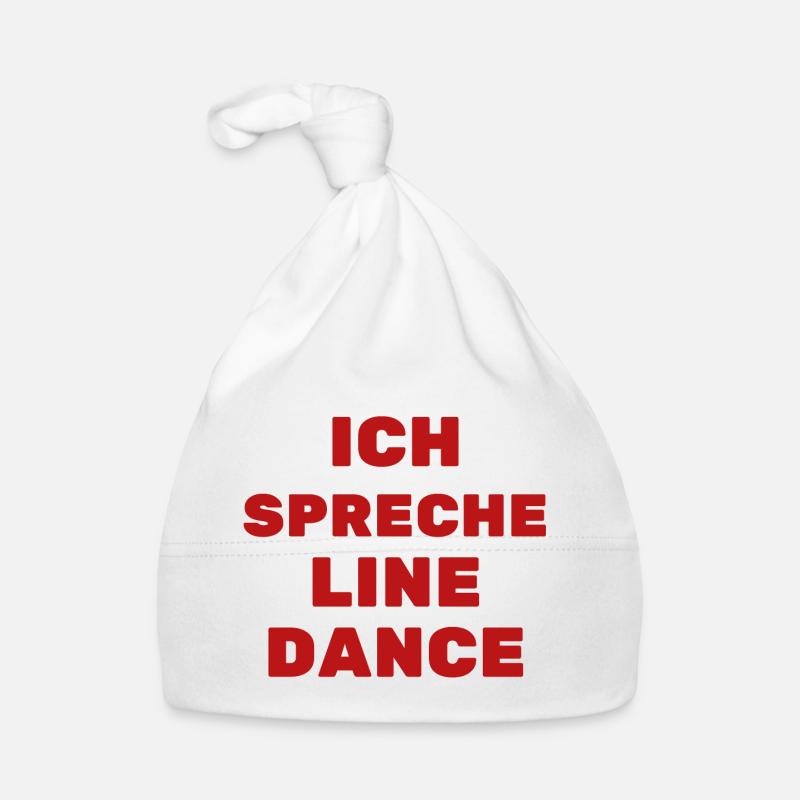 Geschenkidee f. Linedancer: Ich spreche Line Dance Baby Bio-Mütze
