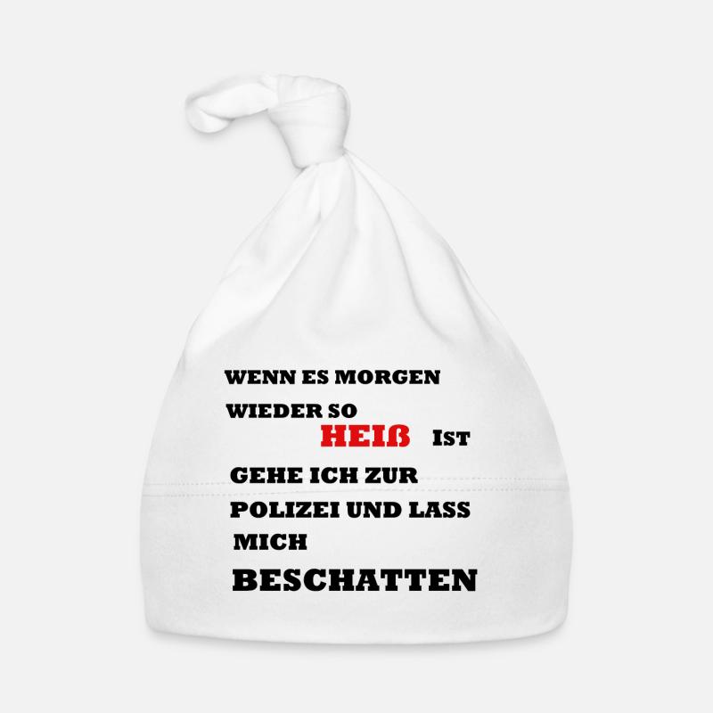 Sommer Hitze Baby Bio-Mütze