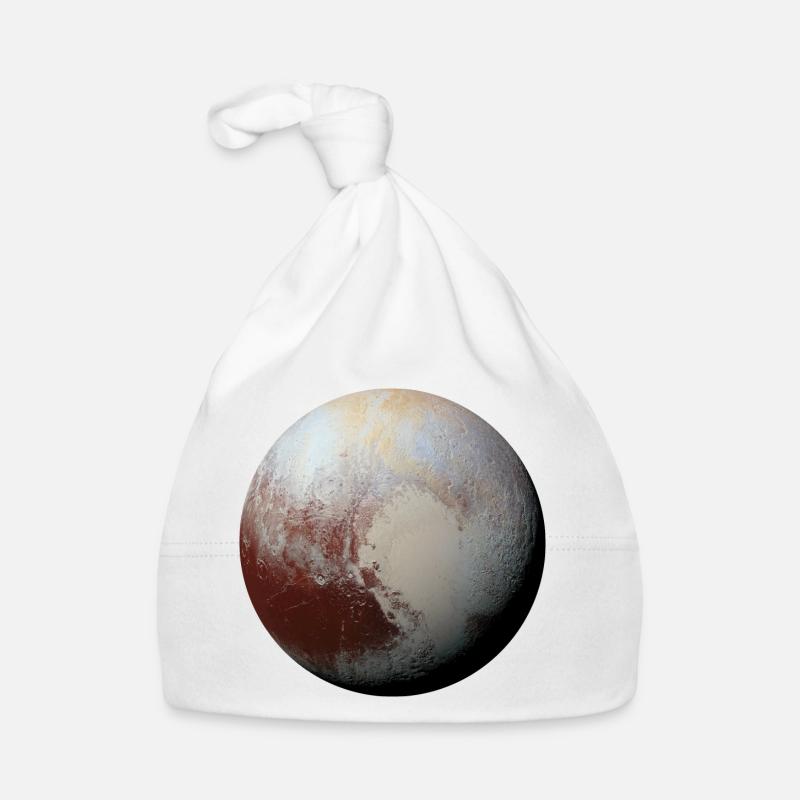 pluto - Baby Bio-Mütze - Weiß