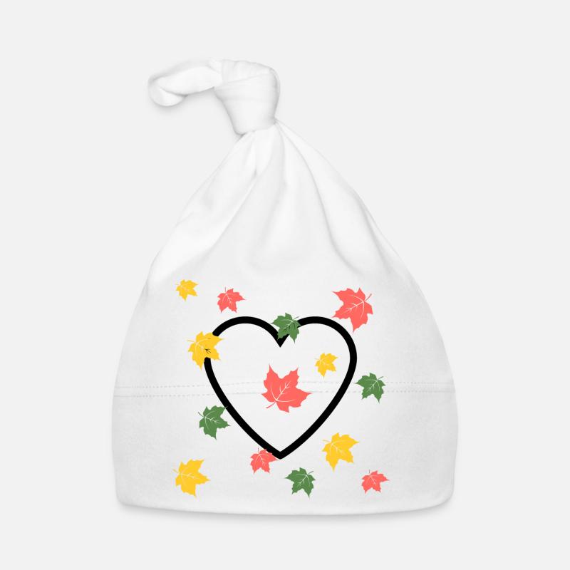 Herbst Liebe Baby Bio-Mütze