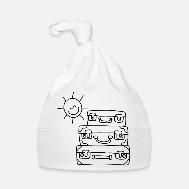 koffer sonne urlaub Baby Bio-Mütze
