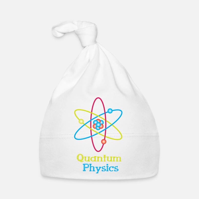 Quantum Physics - Baby Bio-Mütze - Weiß