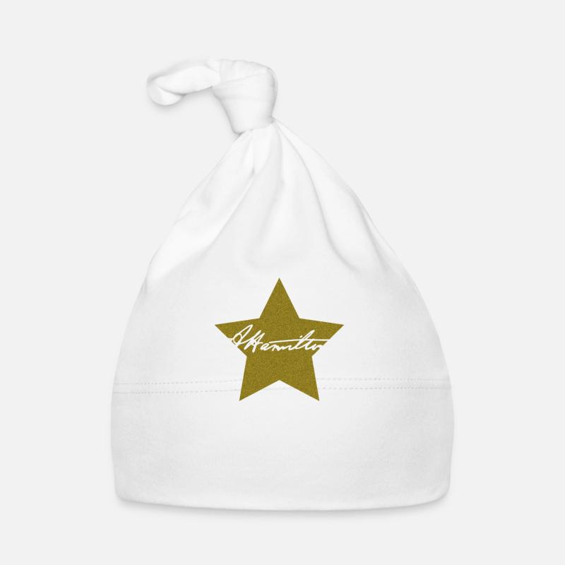 Alexander Hamilton Tee Saying "Those Who Stand Organic Baby Cap