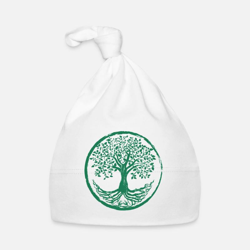 Der Baum des Lebens Baby Bio-Mütze