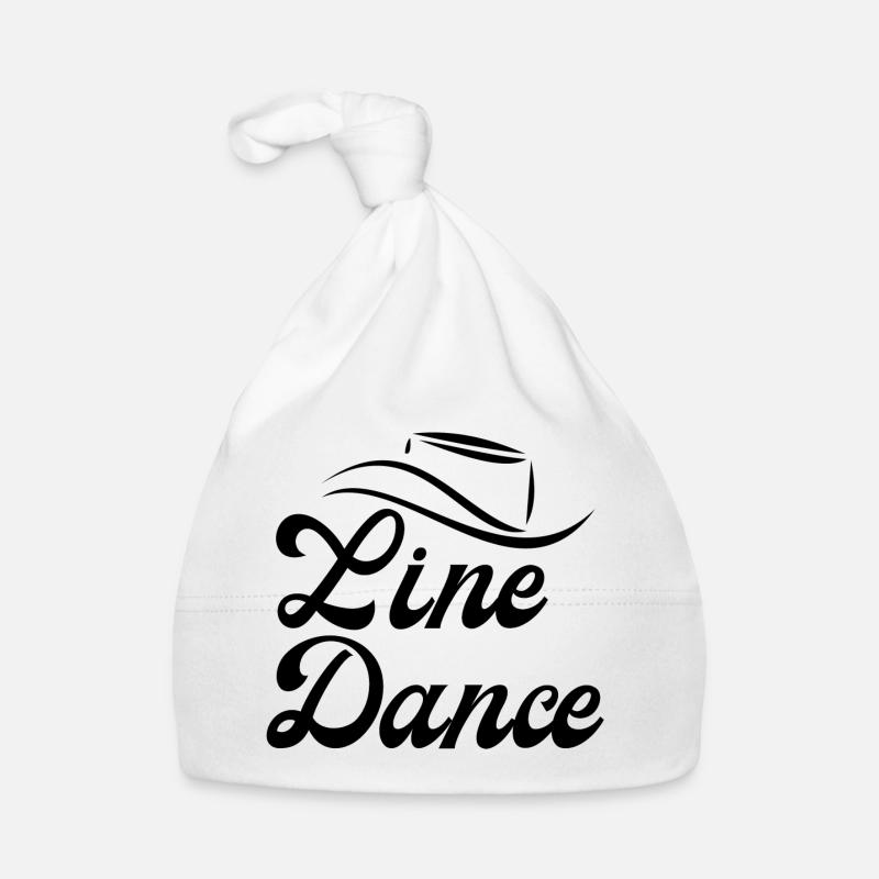Geschenkidee für Linedancer: Motto "Line Dance" Baby Bio-Mütze