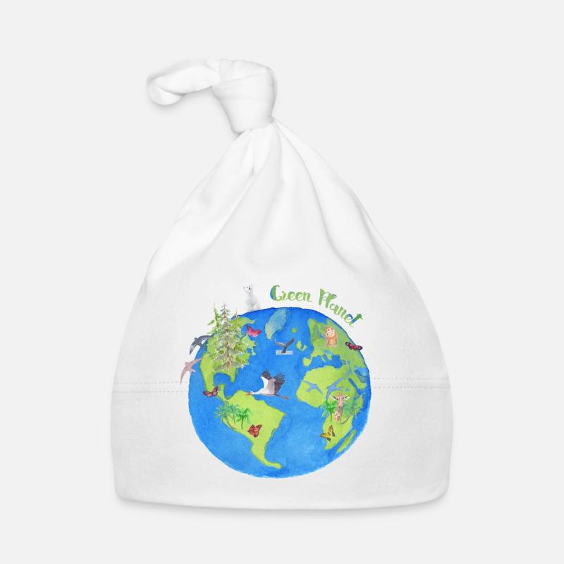 Planète verte - planète Bonnet bio Bébé