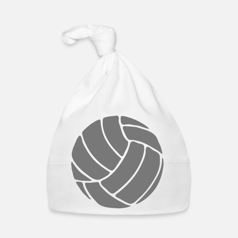 solid color volleyball Organic Baby Cap