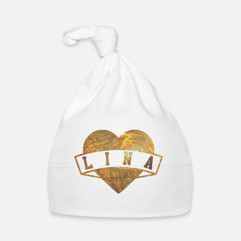 Lina - Bonnet bio Bébé - blanc