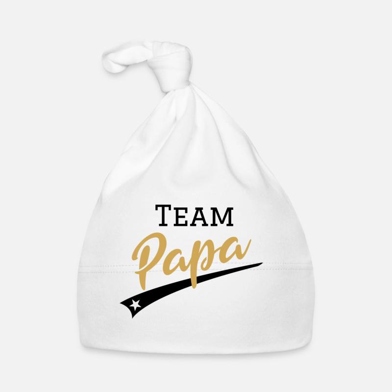 Team Papa Baby Bio-Mütze