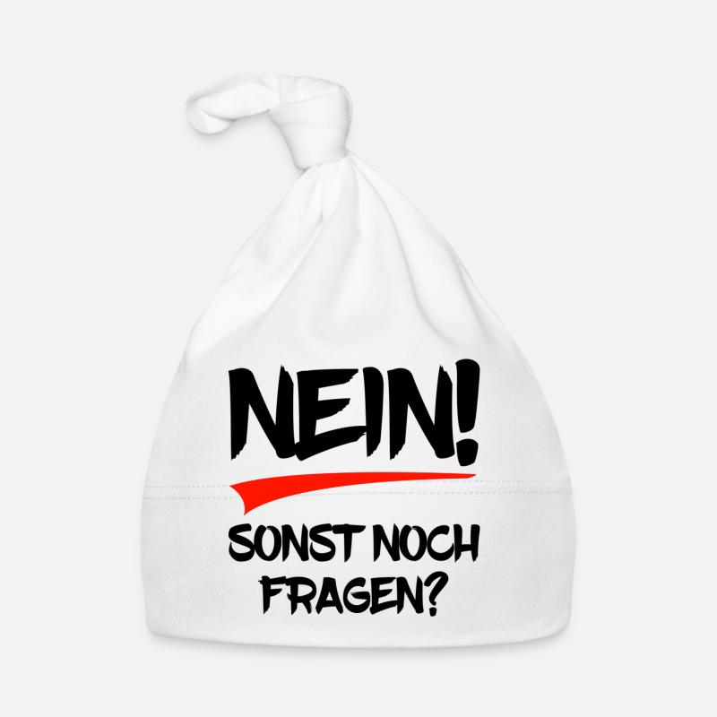 Nein! Sonst noch Fragen? Baby Bio-Mütze