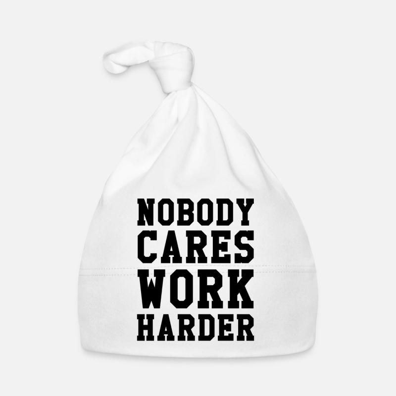 Nobody Cares Work Bonnet bio Bébé