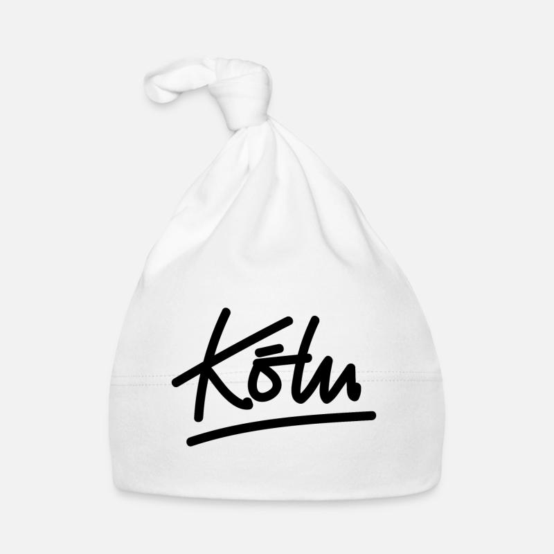 Cologne - handwriting Organic Baby Cap