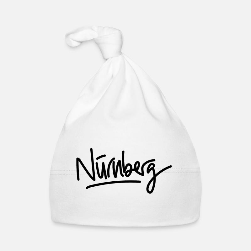 Nuremberg - handwriting Organic Baby Cap