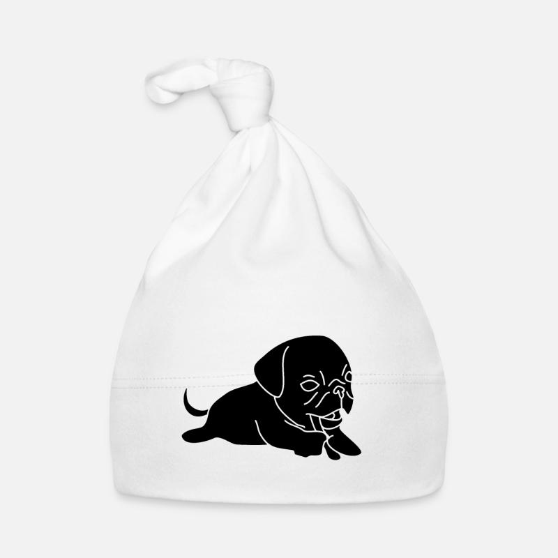 pug Organic Baby Cap