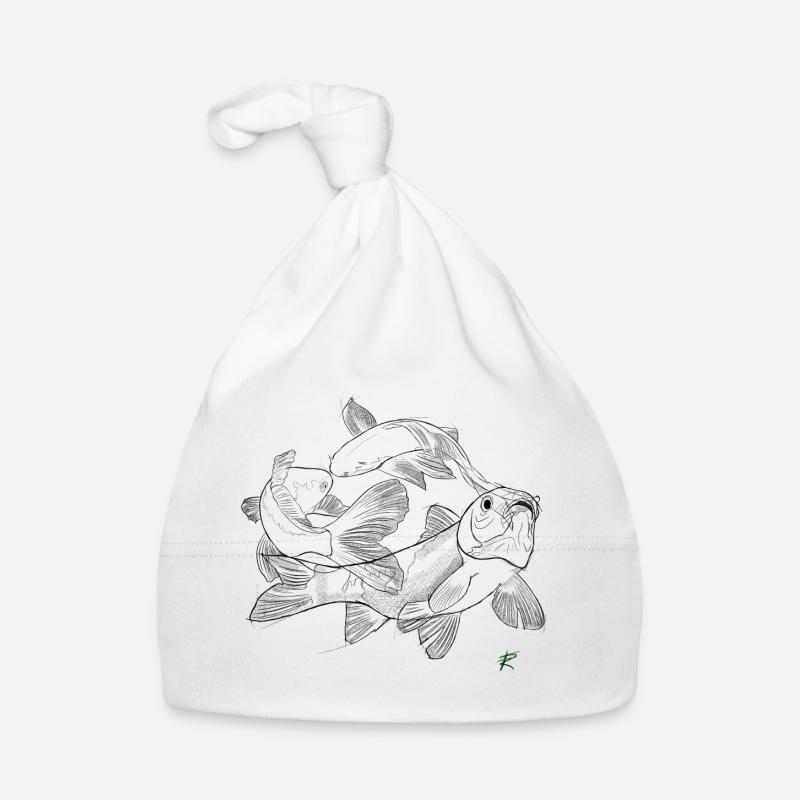 Koi carp Organic Baby Cap