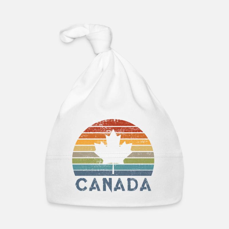 Canada Vintage Design Bonnet bio Bébé