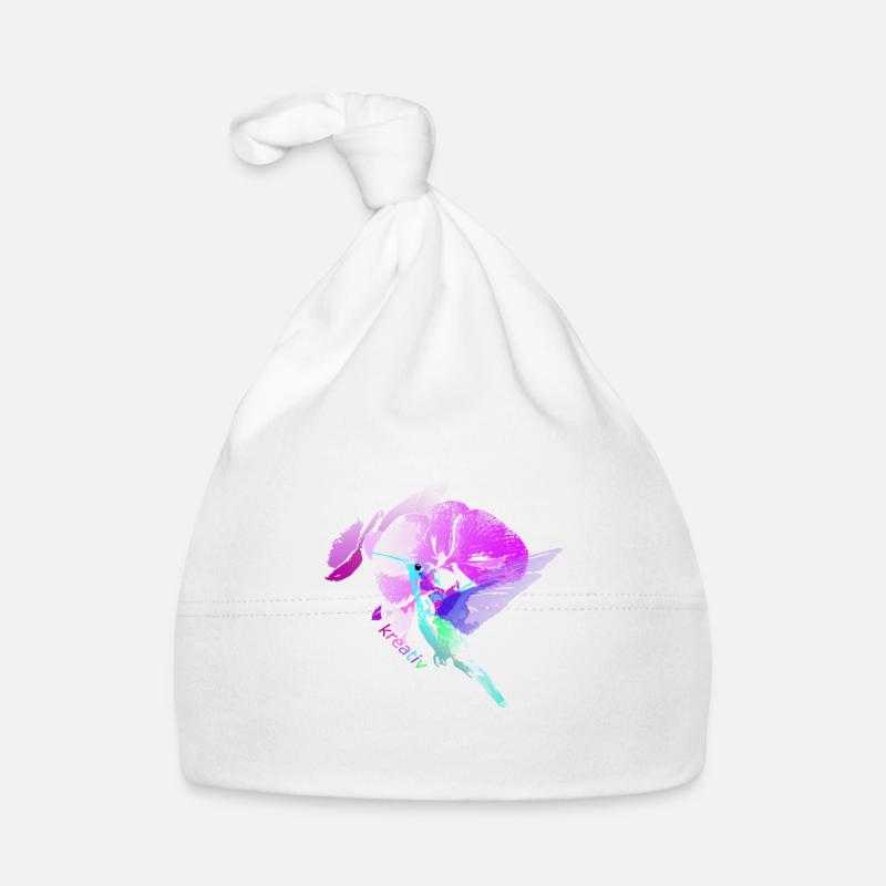 humming-bird Organic Baby Cap