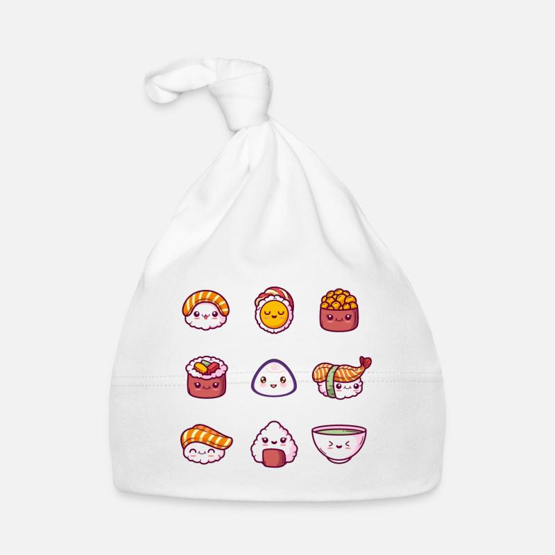 Kawaii Sushi Baby Bio-Mütze